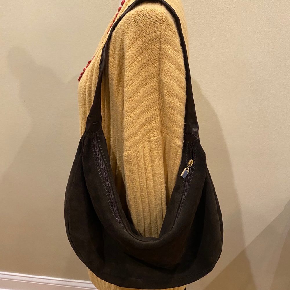 Alfredo Picchi Leather Hobo Bag